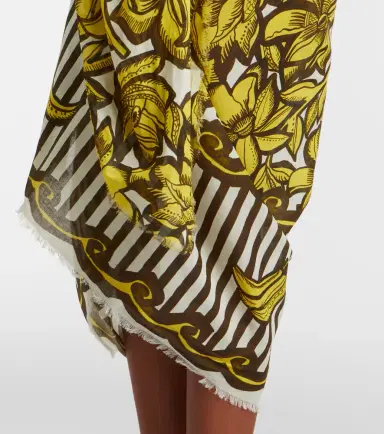 ALÉMAIS Alémais Mona floral cotton beach cover-up | Thumbnail 4