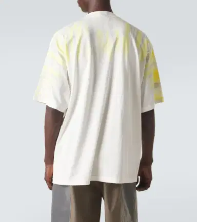 Balenciaga Printed tie-dye cotton jersey T-shirt | Thumbnail 4