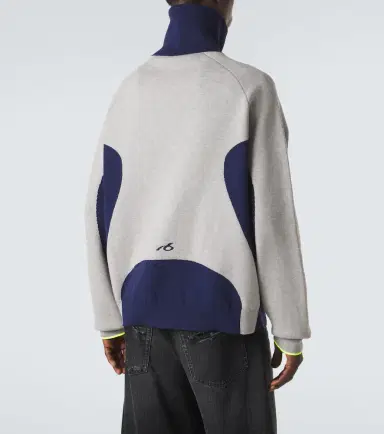Balenciaga Bodies cotton-blend zip-up cardigan | Thumbnail 6 Balenciaga Bodies cotton-blend zip-up cardigan | Thumbnail 6