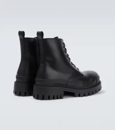 Balenciaga Combat Strike leather combat boots | Thumbnail 3 Balenciaga Combat Strike leather combat boots | Thumbnail 3