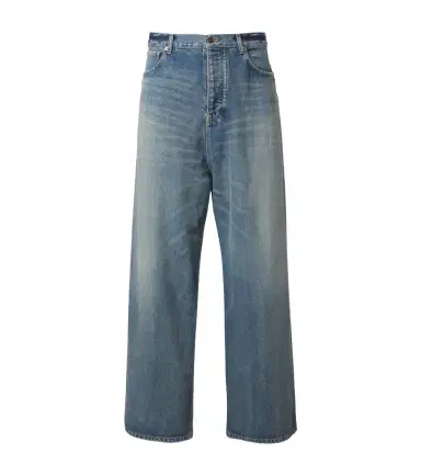 Balenciaga Distressed wide-leg jeans | Thumbnail 1