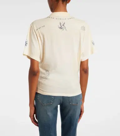 Balenciaga Printed cotton jersey T-shirt | Thumbnail 4
