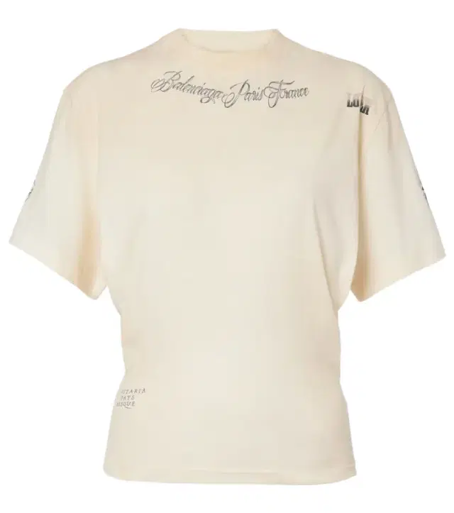 Balenciaga Printed cotton jersey T-shirt