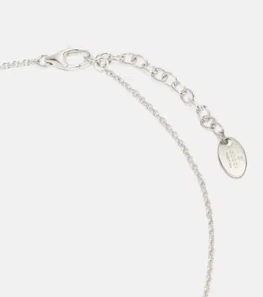 Gucci Interlocking G embellished pendant necklace | Thumbnail 2 Gucci Interlocking G embellished pendant necklace | Thumbnail 2