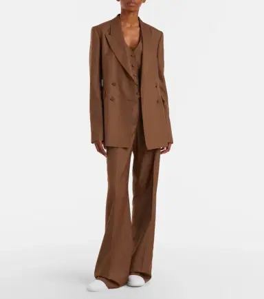 Gabriela Hearst Vesta wool and silk flared pants | Thumbnail 5 Gabriela Hearst Vesta wool and silk flared pants | Thumbnail 5