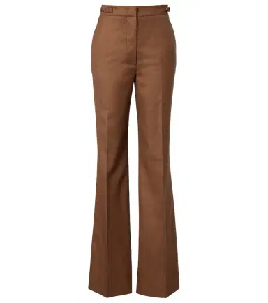 Gabriela Hearst Vesta wool and silk flared pants | Thumbnail 1 Gabriela Hearst Vesta wool and silk flared pants | Thumbnail 1