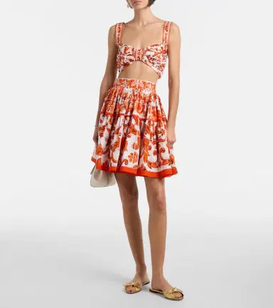 Dolce & Gabbana Majolica cotton poplin miniskirt | Thumbnail 5 Dolce & Gabbana Majolica cotton poplin miniskirt | Thumbnail 5