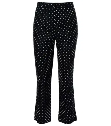 Faithfull Iria polka-dot linen capri pants | Thumbnail 1
