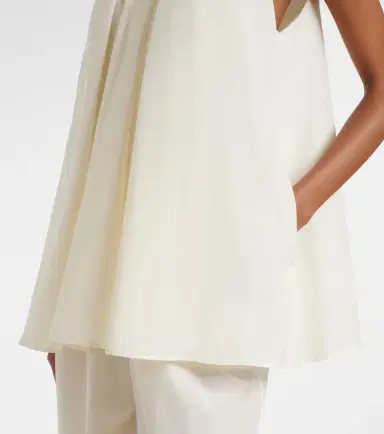Loulou de Saison Liao cotton and silk top | Thumbnail 4 Loulou de Saison Liao cotton and silk top | Thumbnail 4