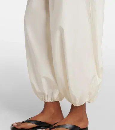 Loulou de Saison Almaya cotton and silk balloon pants | Thumbnail 6