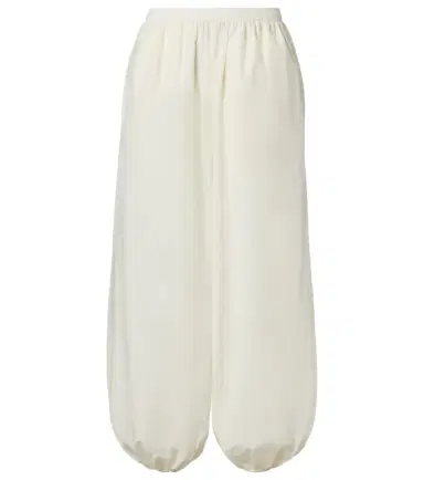 Loulou de Saison Almaya cotton and silk balloon pants | Thumbnail 1