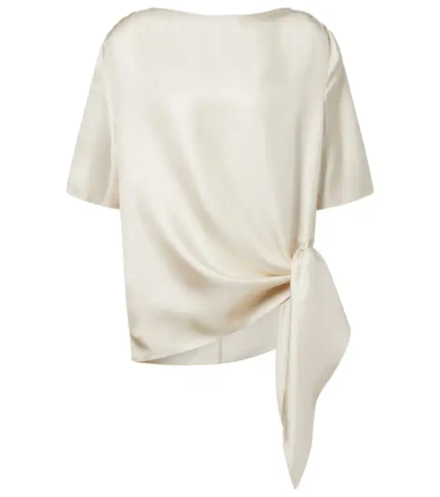 Mano silk satin top