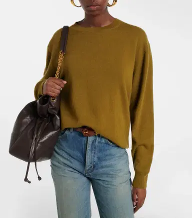 Saint Laurent Oversized cashmere sweater | Thumbnail 4