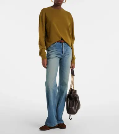 Saint Laurent Oversized cashmere sweater | Thumbnail 7