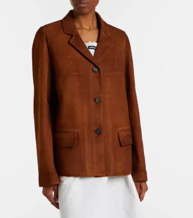 Miu Miu Suede jacket | Thumbnail 4