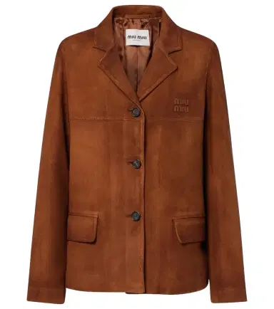 Miu Miu Suede jacket | Thumbnail 1