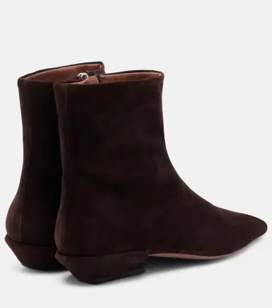 Paris Texas Bettina suede ankle boots | Thumbnail 4
