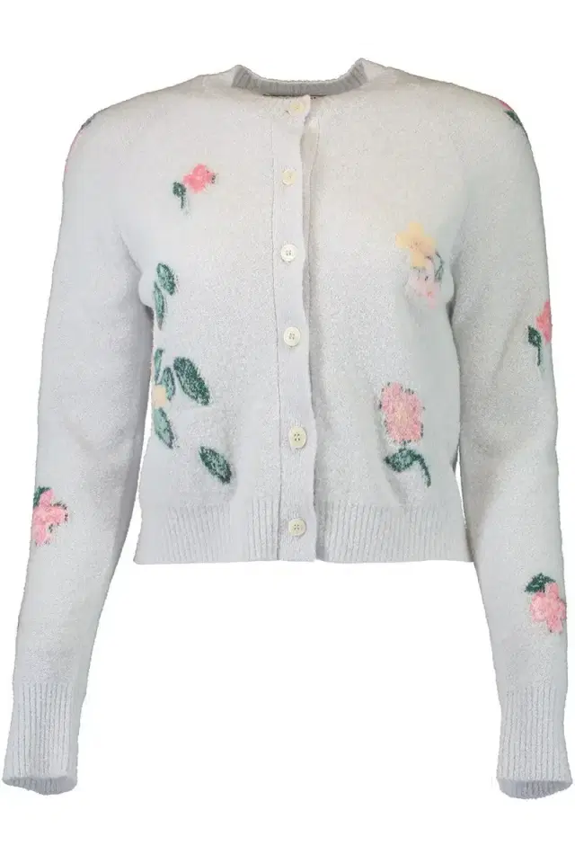 Clemence Cardigan - Grey Blue