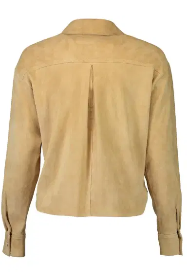 SUSAN BENDER Oversized Crop Shirt | Thumbnail 8