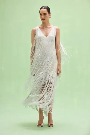 PatBo AUREA CROCHET MAXI DRESS | Thumbnail 3 PatBo AUREA CROCHET MAXI DRESS | Thumbnail 3