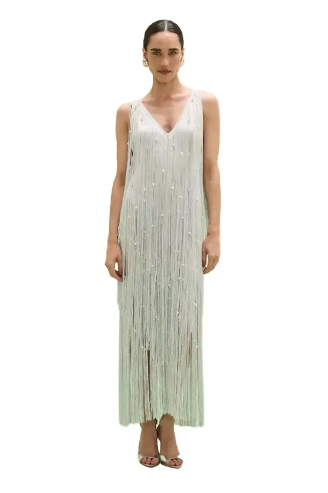 AUREA CROCHET MAXI DRESS