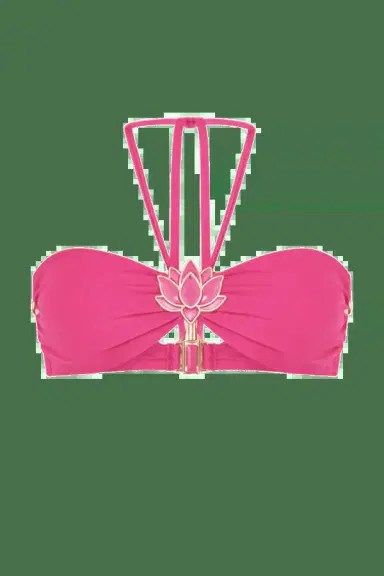 PatBo AURORA LYCRA LOTUS BUCKLE BIKINI TOP | Thumbnail 2 PatBo AURORA LYCRA LOTUS BUCKLE BIKINI TOP | Thumbnail 2