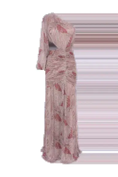 PatBo FEATHERS MAXI DRESS | Thumbnail 3