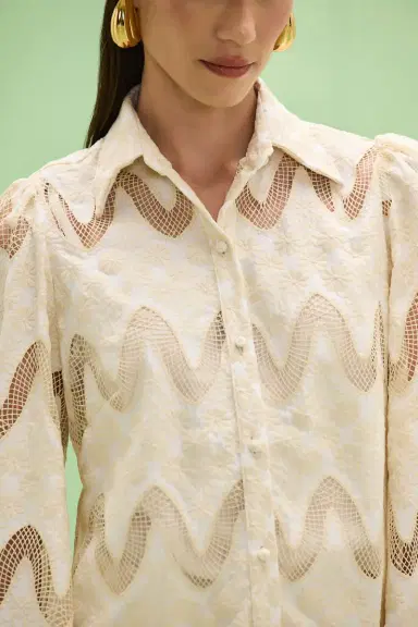 PatBo FLORA LACE SHIRT | Thumbnail 2