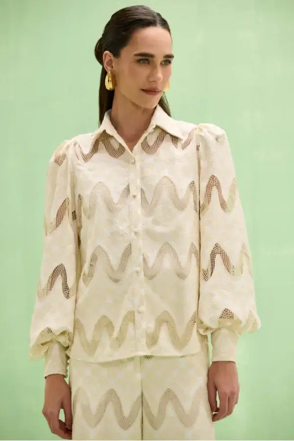 FLORA LACE SHIRT