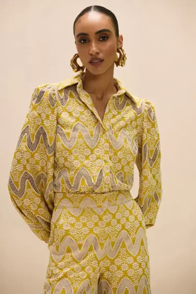 PatBo FLORA LACE SHIRT | Thumbnail 1