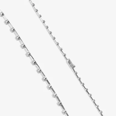 Mémoire Mémoire Serena Eternity 18K White Gold Station Necklace by The Solist | Thumbnail 3 Mémoire Mémoire Serena Eternity 18K White Gold Station Necklace by The Solist | Thumbnail 3