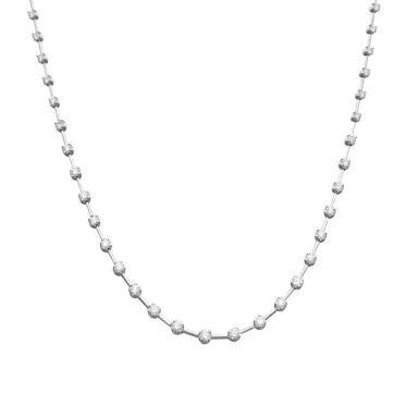 Mémoire Mémoire Serena Eternity 18K White Gold Station Necklace by The Solist | Thumbnail 1 Mémoire Mémoire Serena Eternity 18K White Gold Station Necklace by The Solist | Thumbnail 1