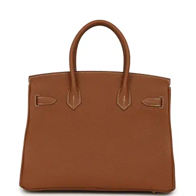 HERMÈS Hermes Birkin 30 Gold Togo Gold Hardware | Thumbnail 4