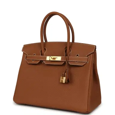 HERMÈS Hermes Birkin 30 Gold Togo Gold Hardware | Thumbnail 5