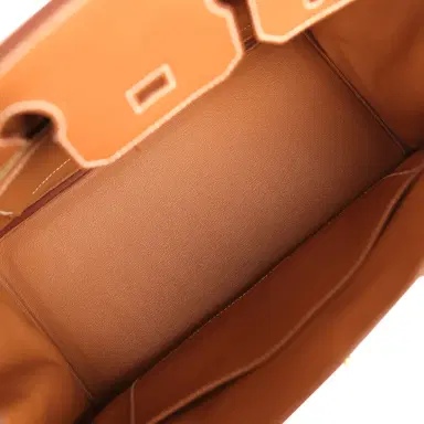 HERMÈS Hermes Birkin 30 Gold Togo Gold Hardware | Thumbnail 8