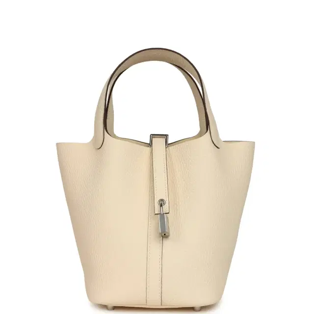 hermes Hermes Picotin Lock 18 Nata Clemence Palladium Hardware