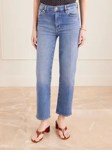 Frame Le Sleek Straight High-rise Straight-leg Jeans | Thumbnail 3 Frame Le Sleek Straight High-rise Straight-leg Jeans | Thumbnail 3