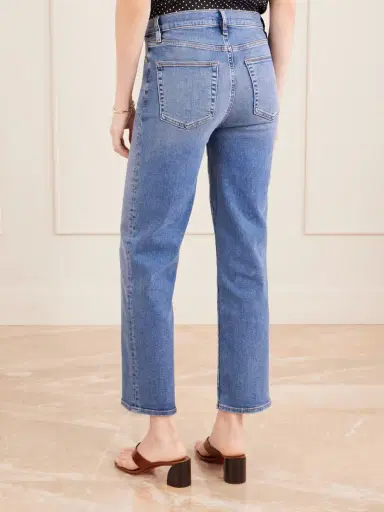 Frame Le Sleek Straight High-rise Straight-leg Jeans | Thumbnail 4 Frame Le Sleek Straight High-rise Straight-leg Jeans | Thumbnail 4