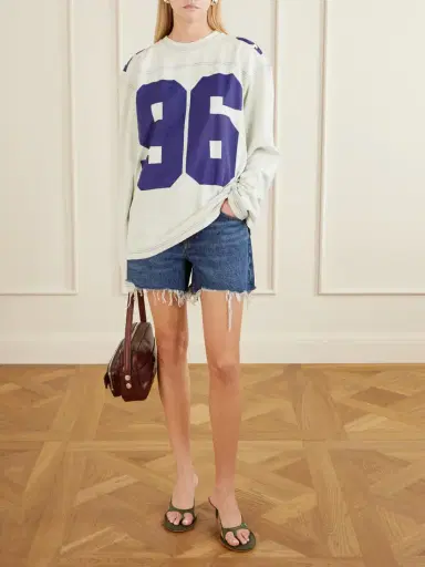 Acne Studios Printed Cotton-jersey Sweater | Thumbnail 2 Acne Studios Printed Cotton-jersey Sweater | Thumbnail 2
