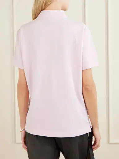 Acne Studios Embroidered Cotton-piqué Polo Shirt | Thumbnail 4 Acne Studios Embroidered Cotton-piqué Polo Shirt | Thumbnail 4