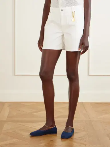 Stella McCartney Mid-rise Straight-leg Shorts | Thumbnail 3 Stella McCartney Mid-rise Straight-leg Shorts | Thumbnail 3