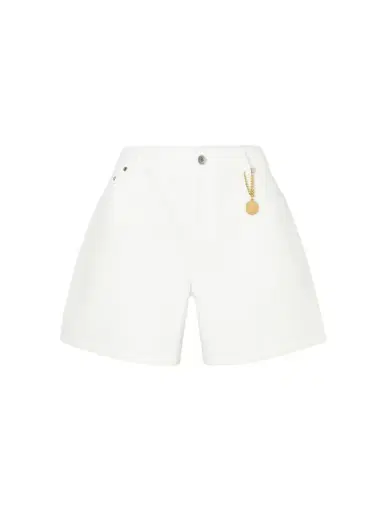 Stella McCartney Mid-rise Straight-leg Shorts | Thumbnail 1 Stella McCartney Mid-rise Straight-leg Shorts | Thumbnail 1