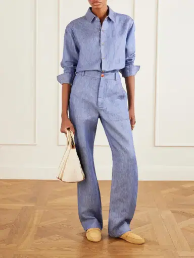 God’s True Cashmere Linen-denim Shirt | Thumbnail 2