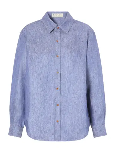 God’s True Cashmere Linen-denim Shirt | Thumbnail 1