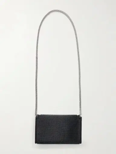 Stella McCartney The Falabella Bead-embellished Chain Wallet | Thumbnail 4 Stella McCartney The Falabella Bead-embellished Chain Wallet | Thumbnail 4