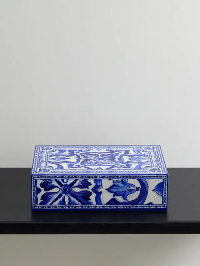 Dolce & Gabbana Printed Plexiglass Box