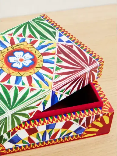 Dolce & Gabbana Caretto Printed Plexiglass Box | Thumbnail 3