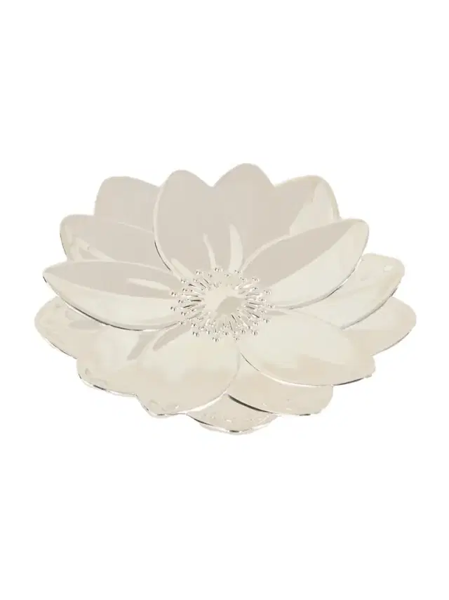 Christofle L'herbier Lotus Silver-plated Bowl