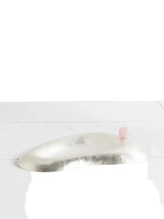 Natalia Criado Ear Silver-plated And Stone Plate