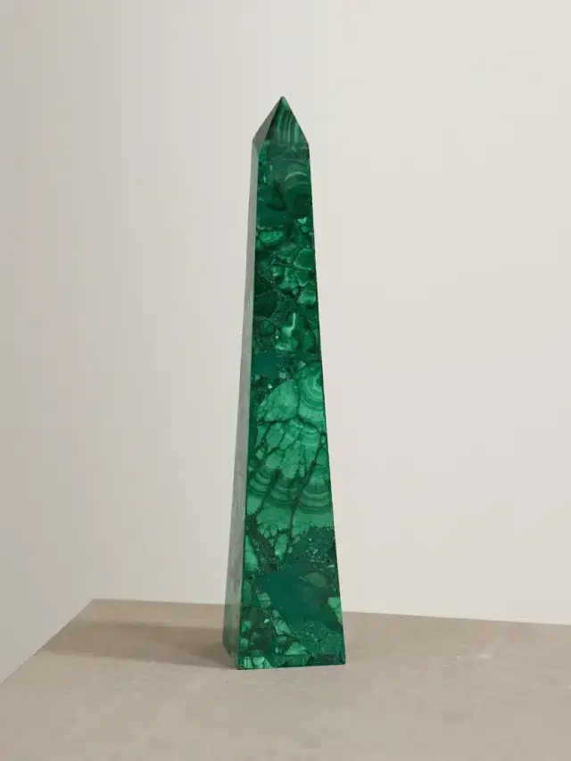 JIA JIA HOME Malachite Obelisk